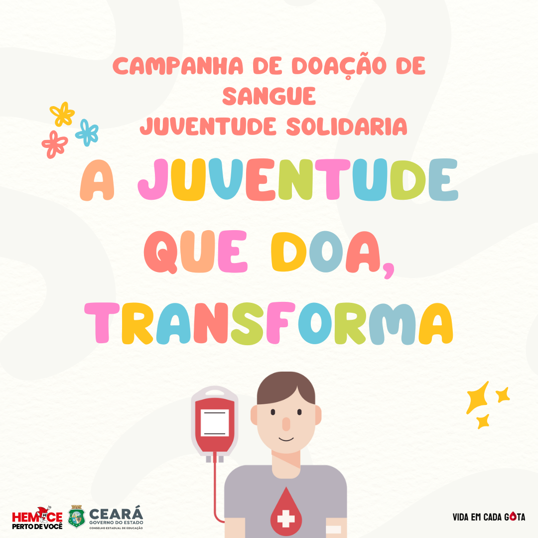 Banner Campanha Juventude Solidária